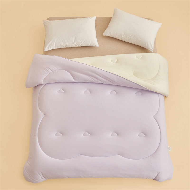 Simple Style Warm Fluffy Comforter