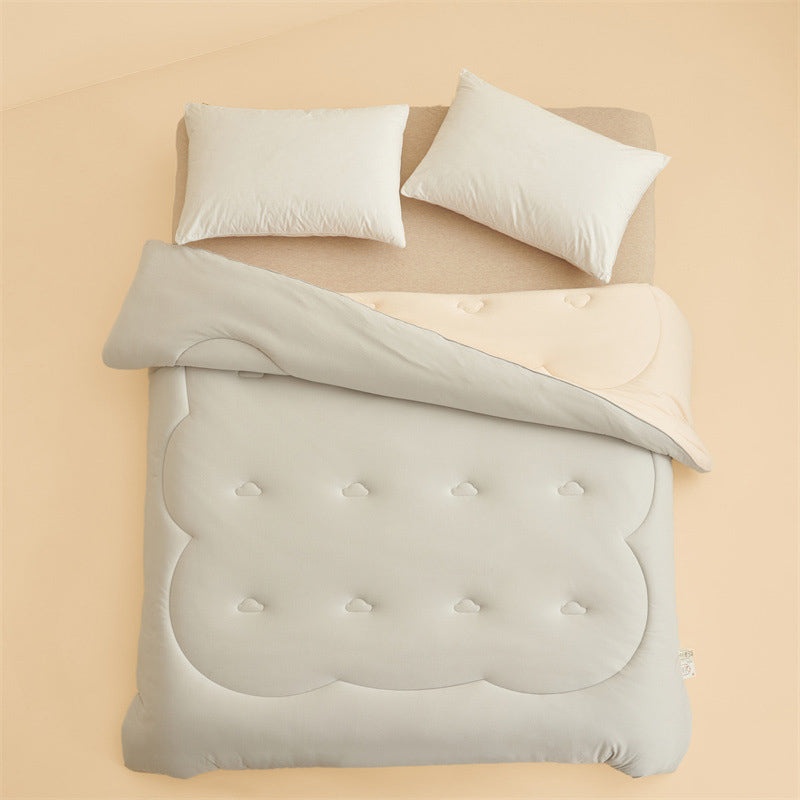 Simple Style Warm Fluffy Comforter