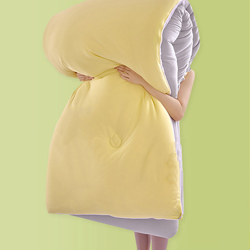 Solid Color Breathable Soft Comforter