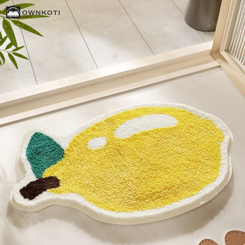 Summer Fruit Soft Non-slip Bathroom Rug