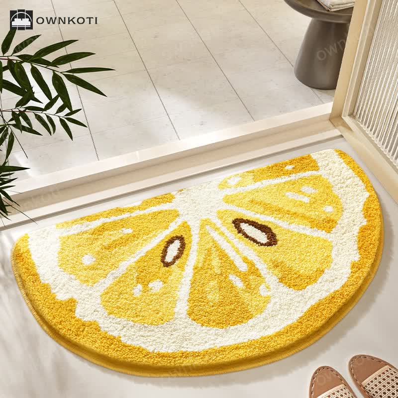 Summer Fruit Soft Non-slip Bathroom Rug