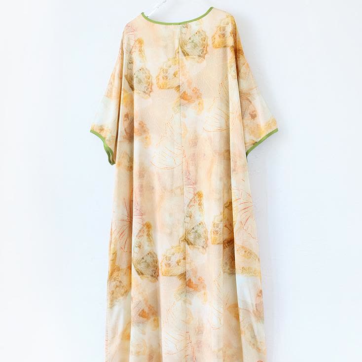 Plus Size Butterfly Breathable Long Nightgown