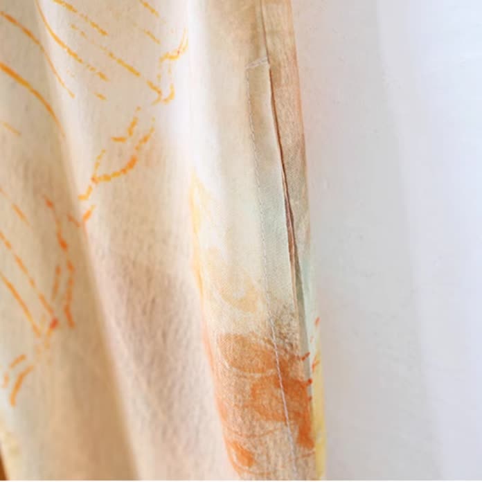 Plus Size Butterfly Breathable Long Nightgown