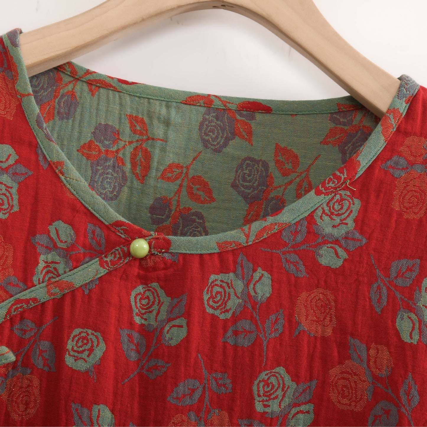 Plus Size  Rose Cotton Soft Pajama Set - image 9