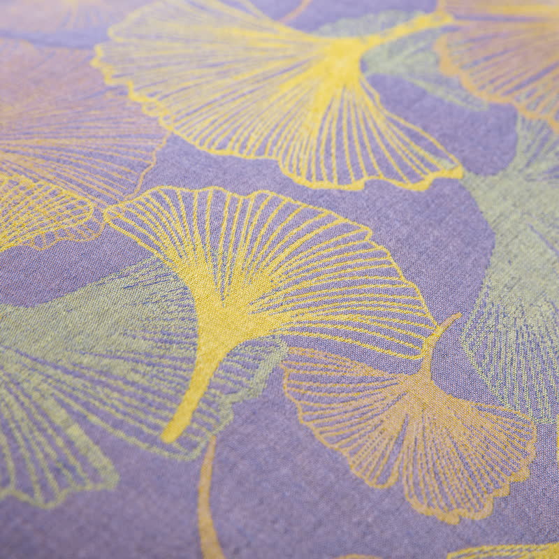 Button Ginkgo Leaf Cotton Bedding Set (4PCS) - image 7