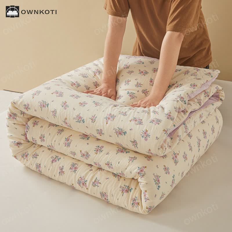 Rural Style Duvet Cover with Comforter