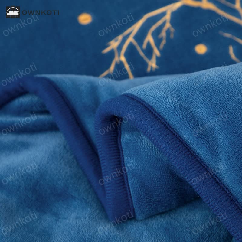 Solid Color Fleece Pillow Wearable Quilt