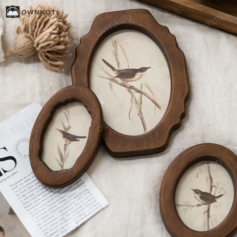 Vintage Wall Hanging Decorative Bird Picture Frame