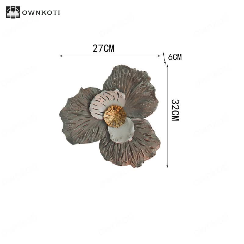 Vintage Iron Sunflower Wall Hanging Decor