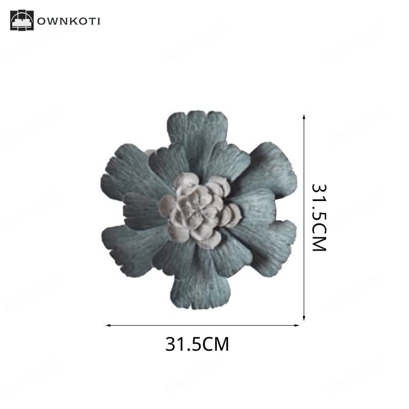Vintage Iron Sunflower Wall Hanging Decor