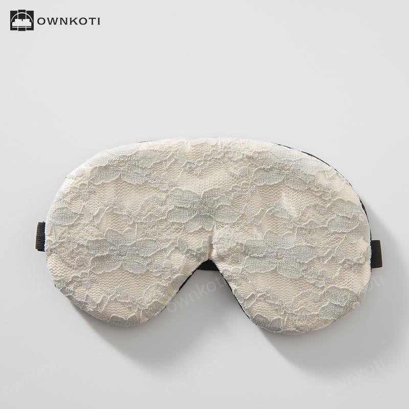 Elegant Lace Flower Eye Mask
