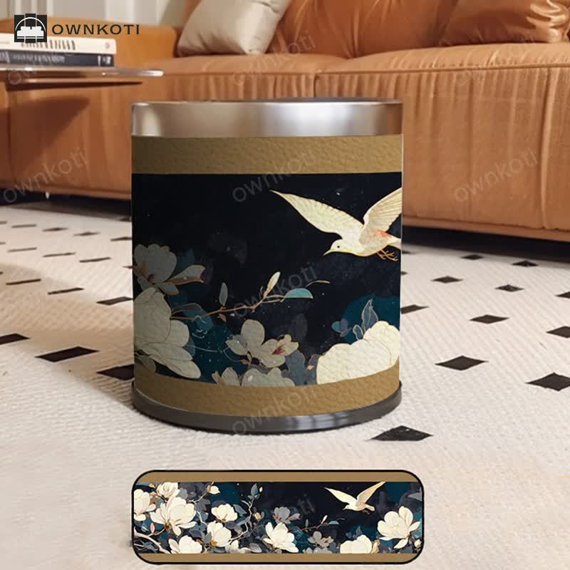 Rural Double Layer Large Capacity Trash Can