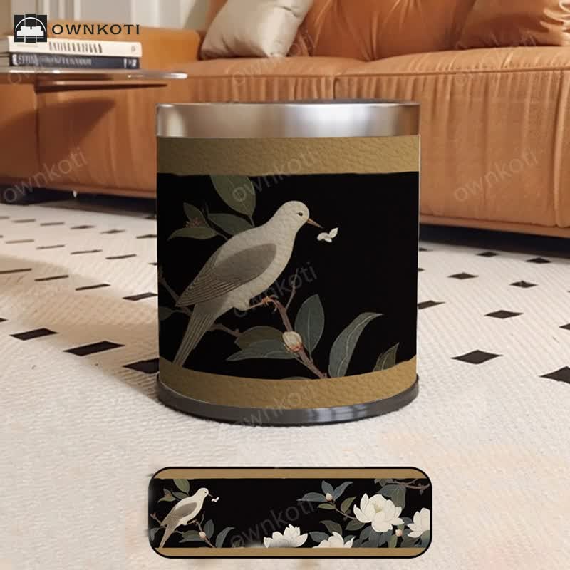 Rural Double Layer Large Capacity Trash Can