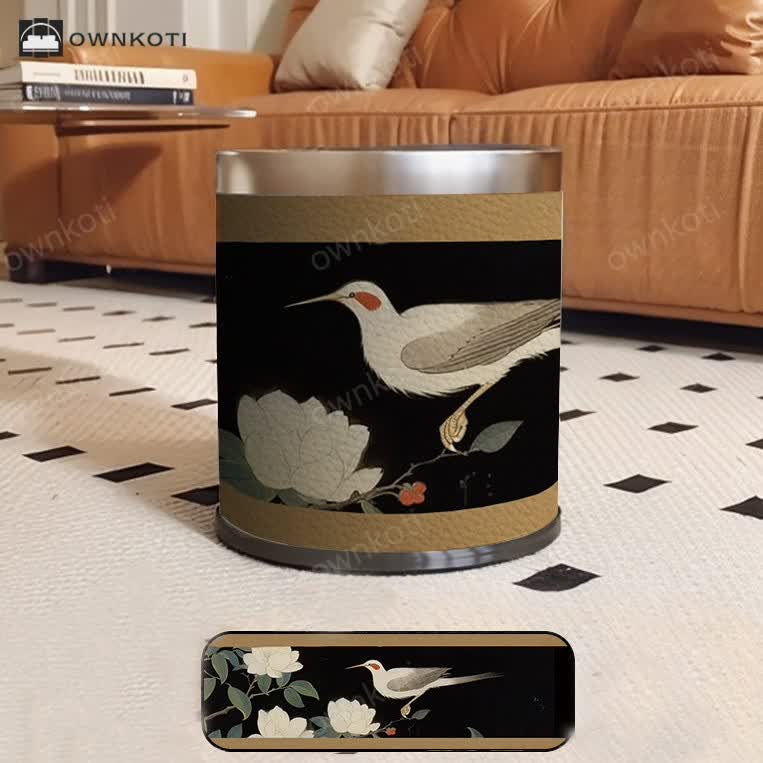 Rural Double Layer Large Capacity Trash Can