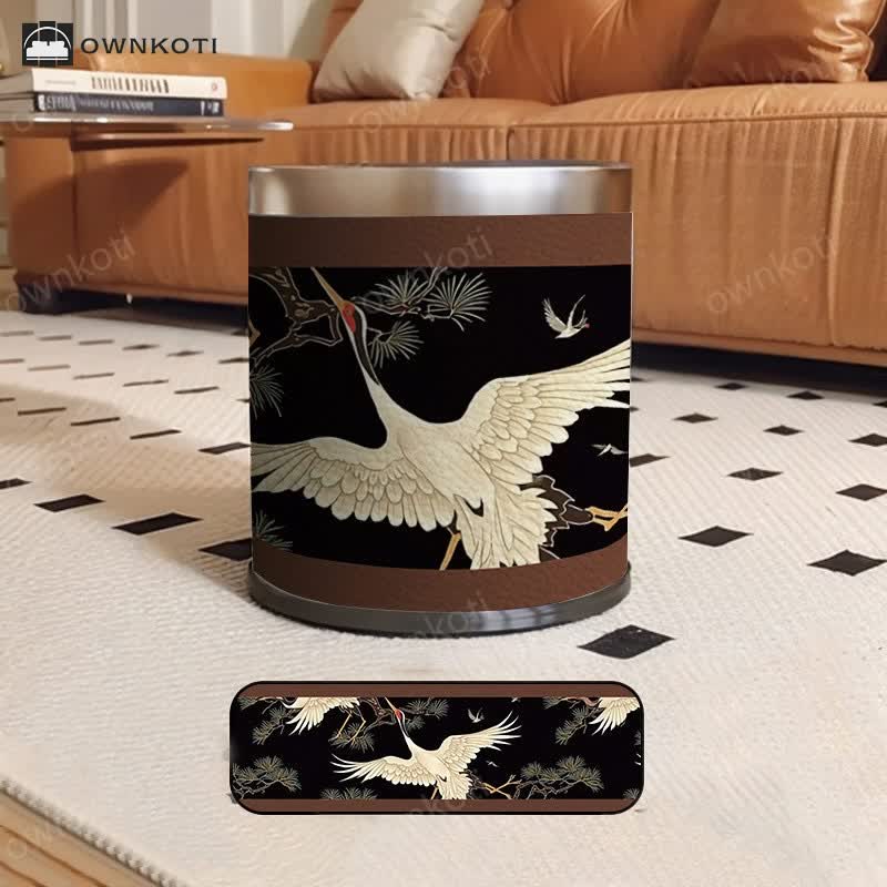 Rural Double Layer Large Capacity Trash Can