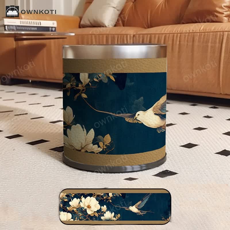 Rural Double Layer Large Capacity Trash Can