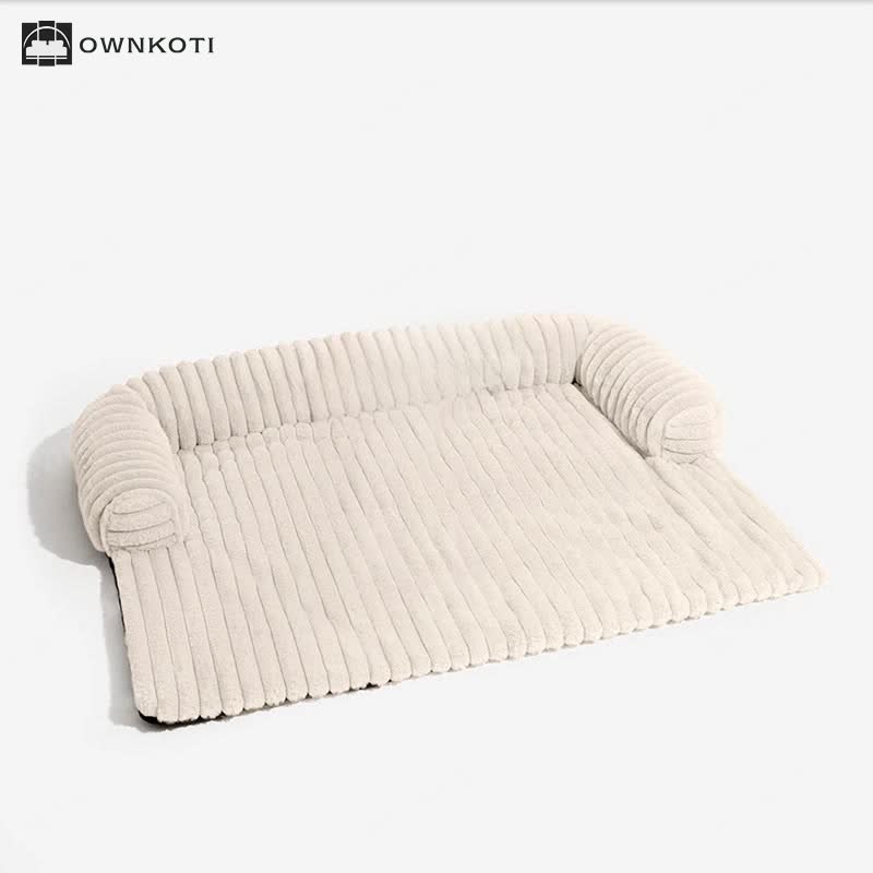 Solid Color Fluffy Sofa Protector Pet Pad