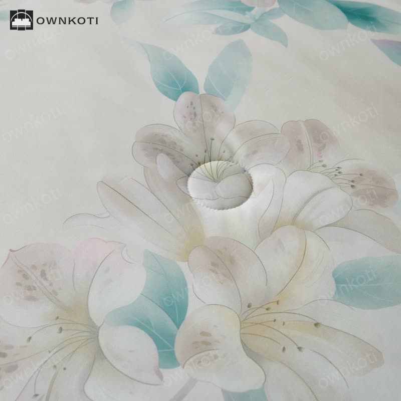 Refresh Floral Cooling Breathable Quilt