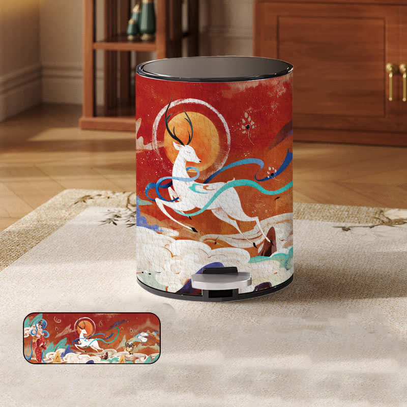 Exotic Large Capacity Durable Trash Bin