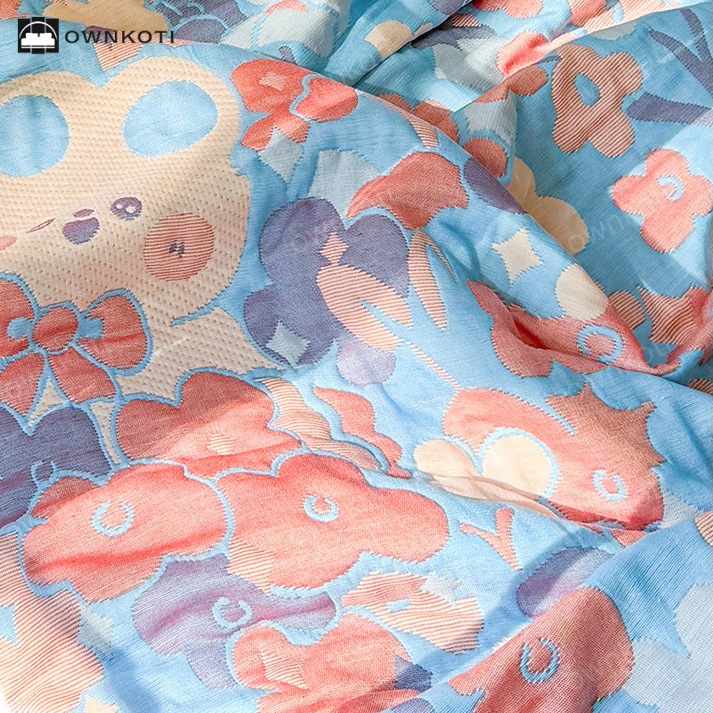 Cute Style Cotton Gauze Soft Quilt