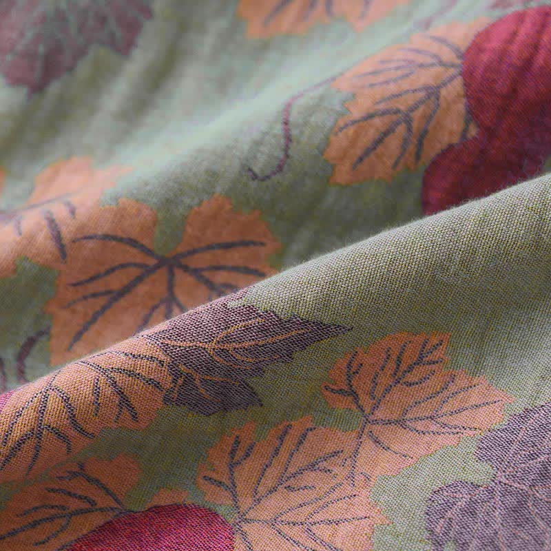 Gourd Pure Cotton Short Sleeves Pajama Set