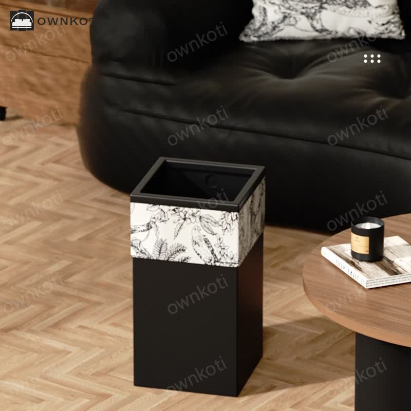 Rural Rectangular Large Capacity Trash Can