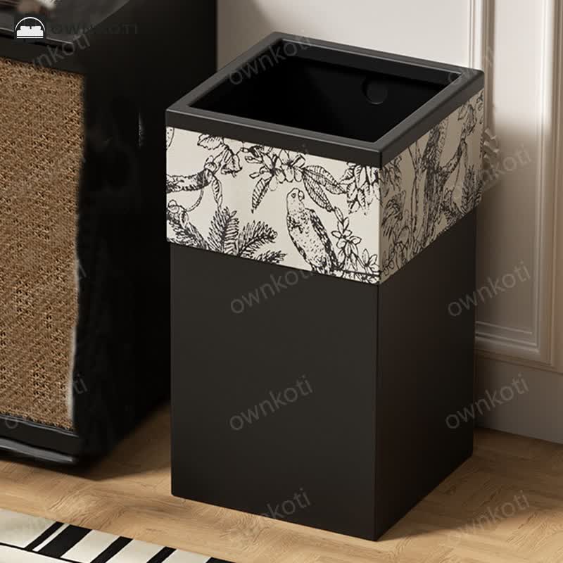 Rural Rectangular Large Capacity Trash Can