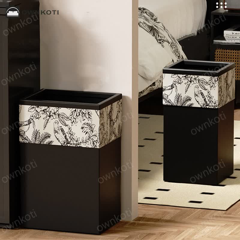 Rural Rectangular Large Capacity Trash Can