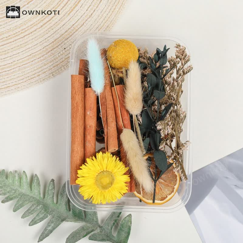 No Fire Aromatherapy DIY Dried Flower Material Pack