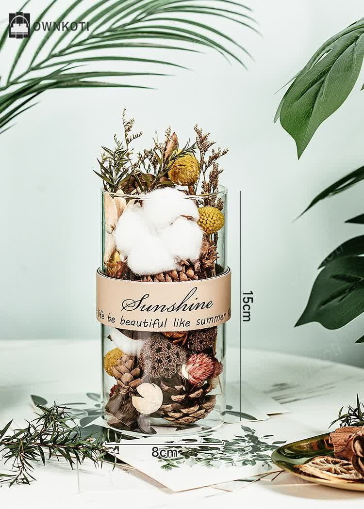 Dried Flower Essential Oil Fragrance Home Ornament