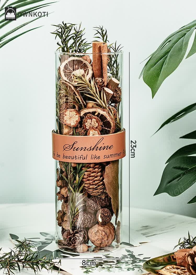 Dried Flower Essential Oil Fragrance Home Ornament