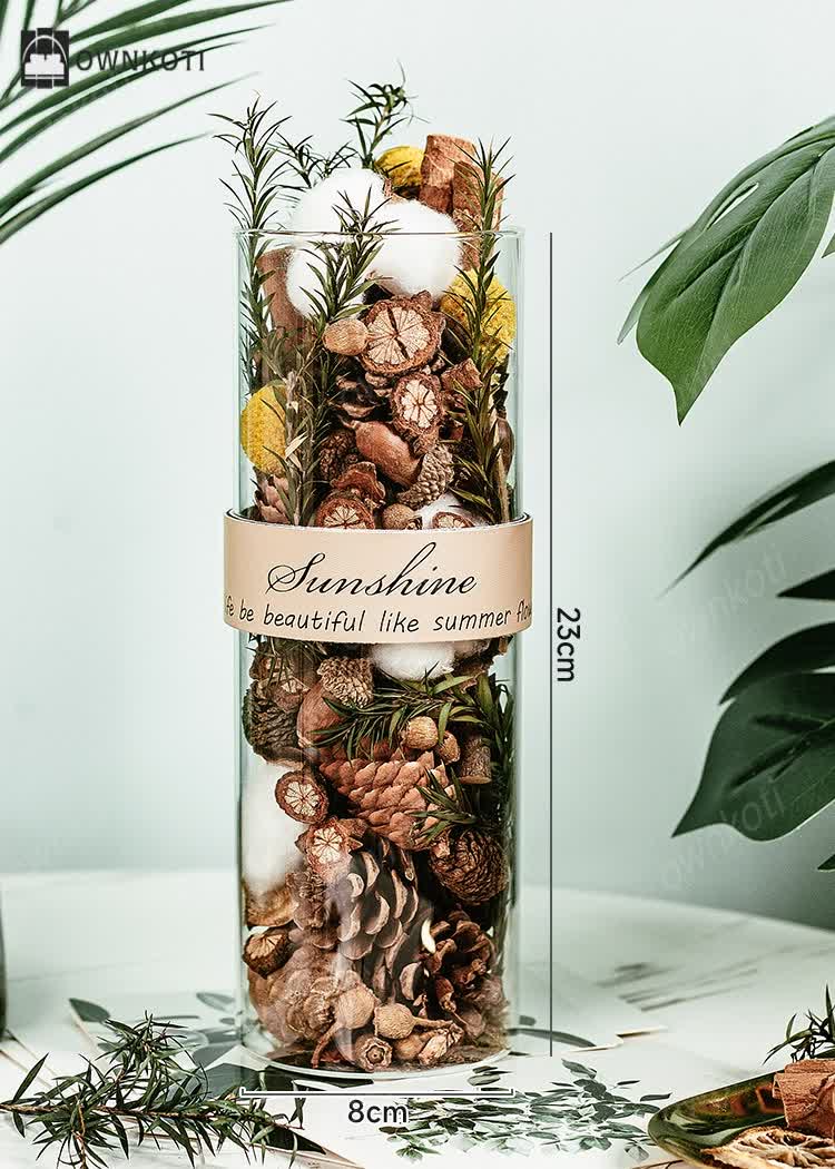 Dried Flower Essential Oil Fragrance Home Ornament