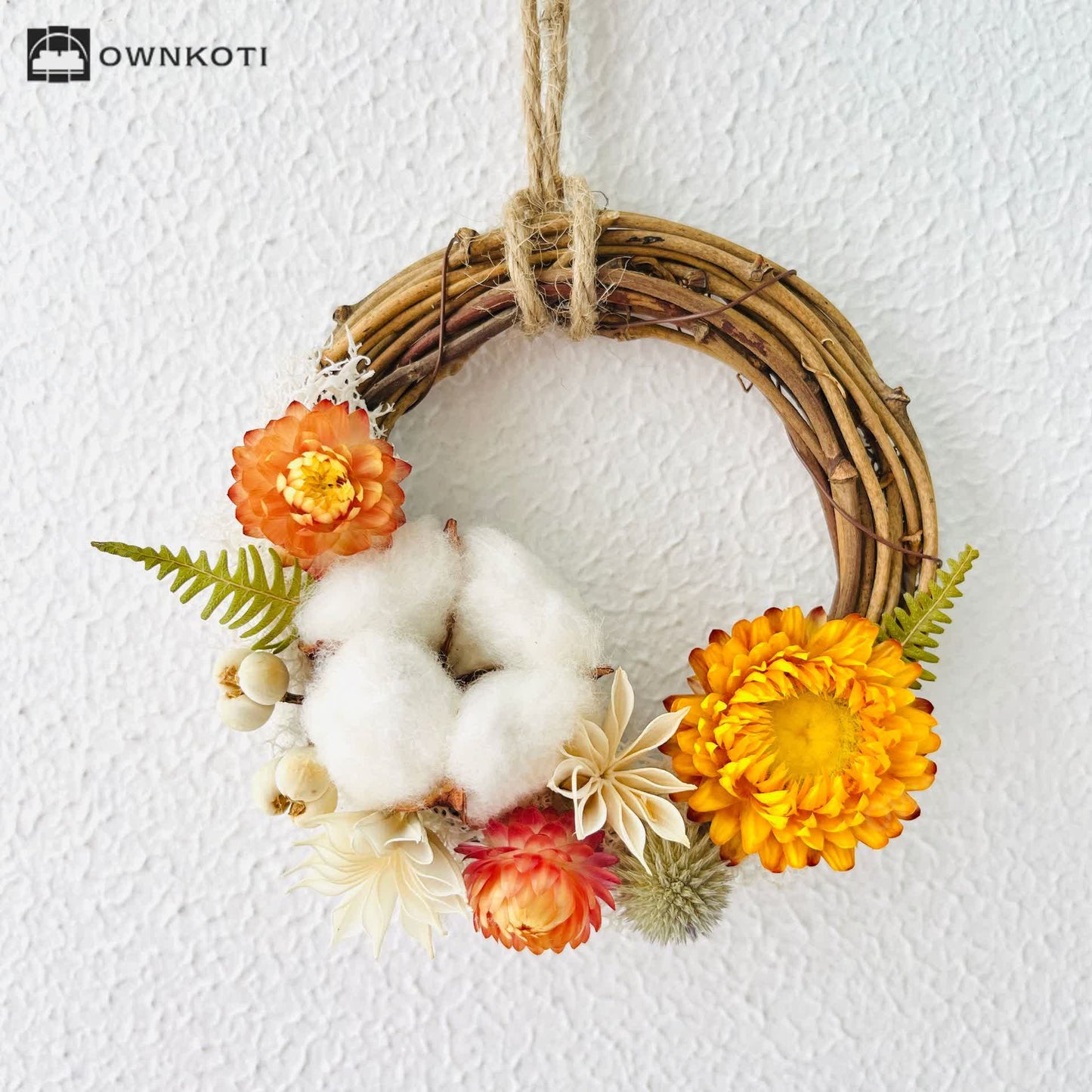 Preserved Flower Wreath DIY Materials