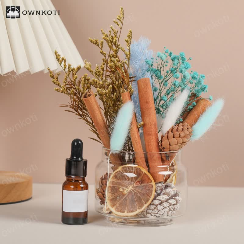 No Fire Aromatherapy DIY Dried Flower Material Pack