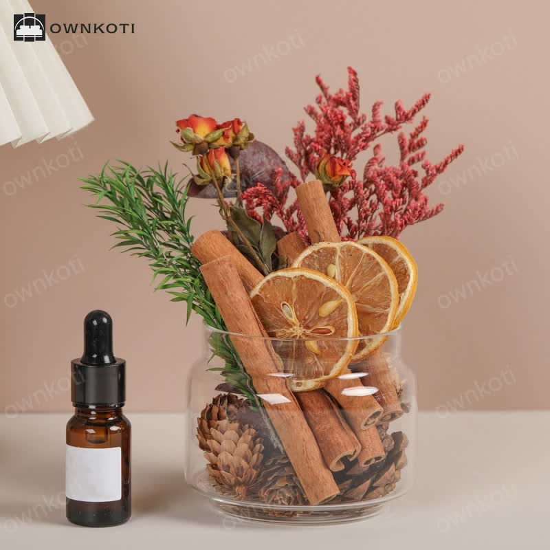 No Fire Aromatherapy DIY Dried Flower Material Pack