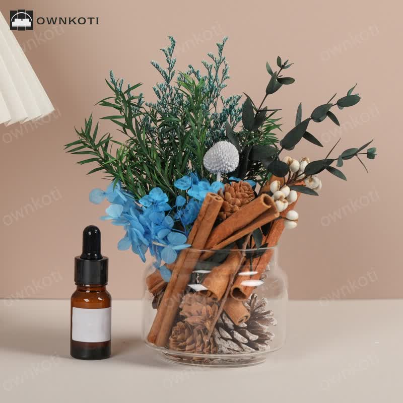 No Fire Aromatherapy DIY Dried Flower Material Pack