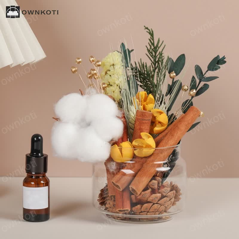 No Fire Aromatherapy DIY Dried Flower Material Pack