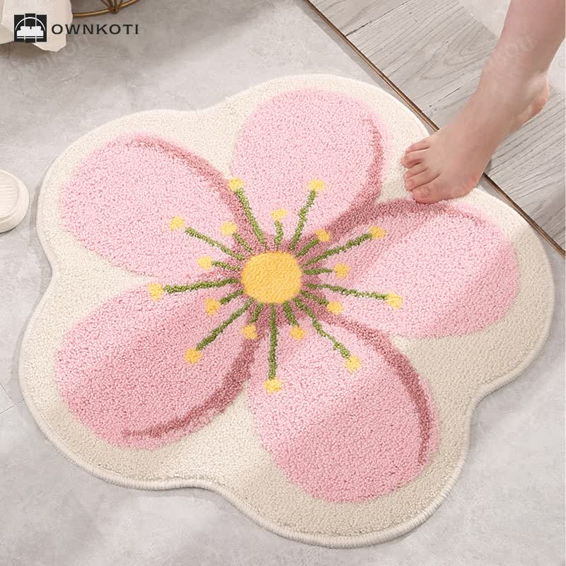 Cute Plant Fruit Shaped Anti-slip Floor Mat