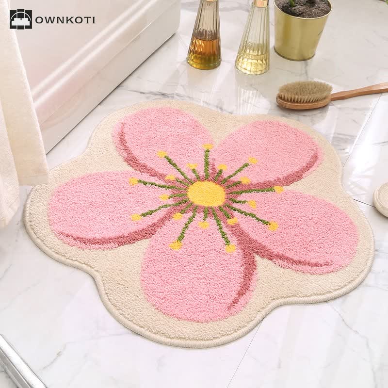 Cute Plant Fruit Shaped Anti-slip Floor Mat