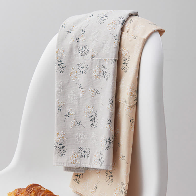 Cute Pastoral Style Floral Breathable Apron