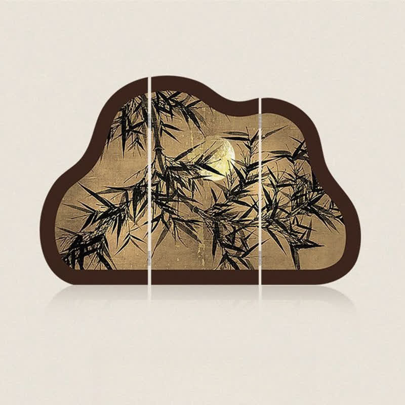 Floral Bird Foldable Screen Desktop Ornament