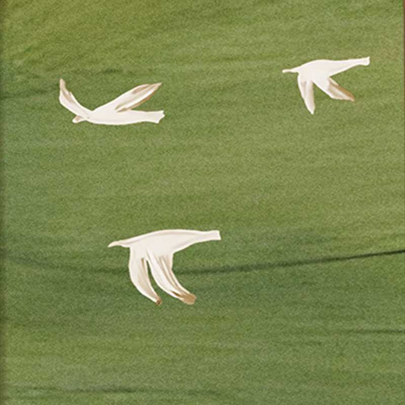 Desktop Rural Style Foldable Screen Ornament