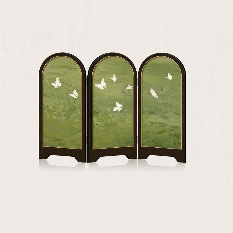 Desktop Rural Style Foldable Screen Ornament