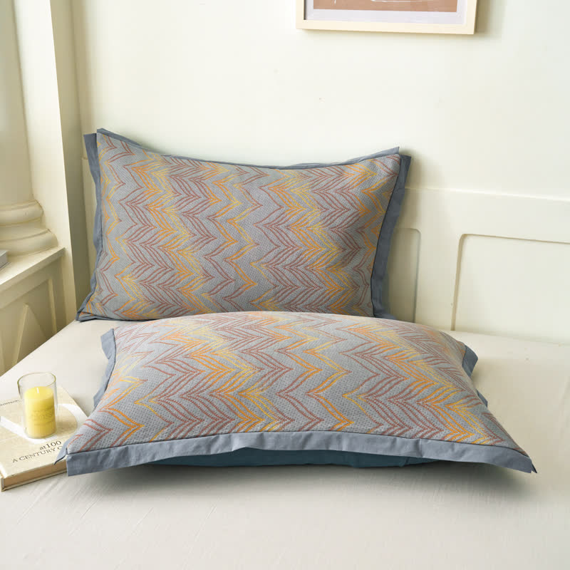 Cotton Gauze Yarn-dyed Jacquard Breathable Quilt