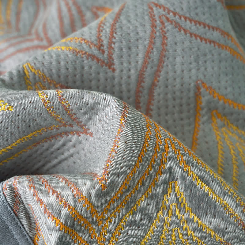 Cotton Gauze Yarn-dyed Jacquard Breathable Quilt