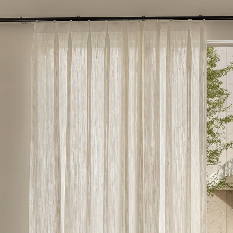 Modern Minimalist Light Filtering Texture Curtain