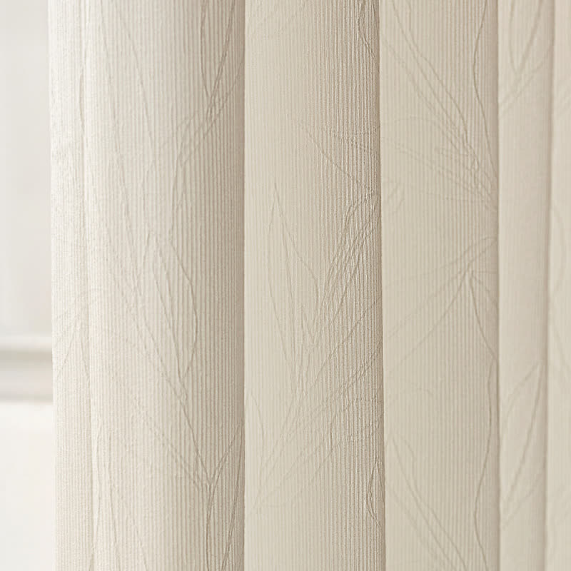 Modern Minimalist Light Filtering Texture Curtain