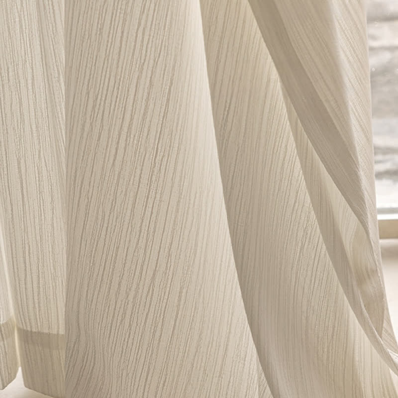 Modern Minimalist Light Filtering Texture Curtain