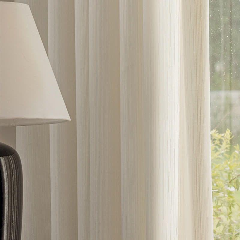 Modern Minimalist Light Filtering Texture Curtain