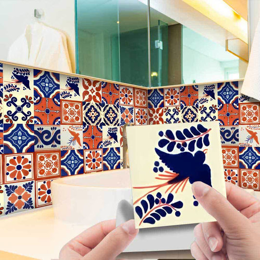 Vintage Moroccan Bird DIY Wall Stickers